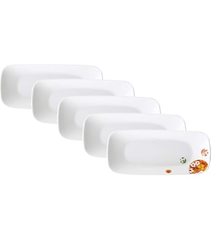 Amazon.co.jp: コレール 長皿 バイオレットミスト スクエア J2210-VM 5